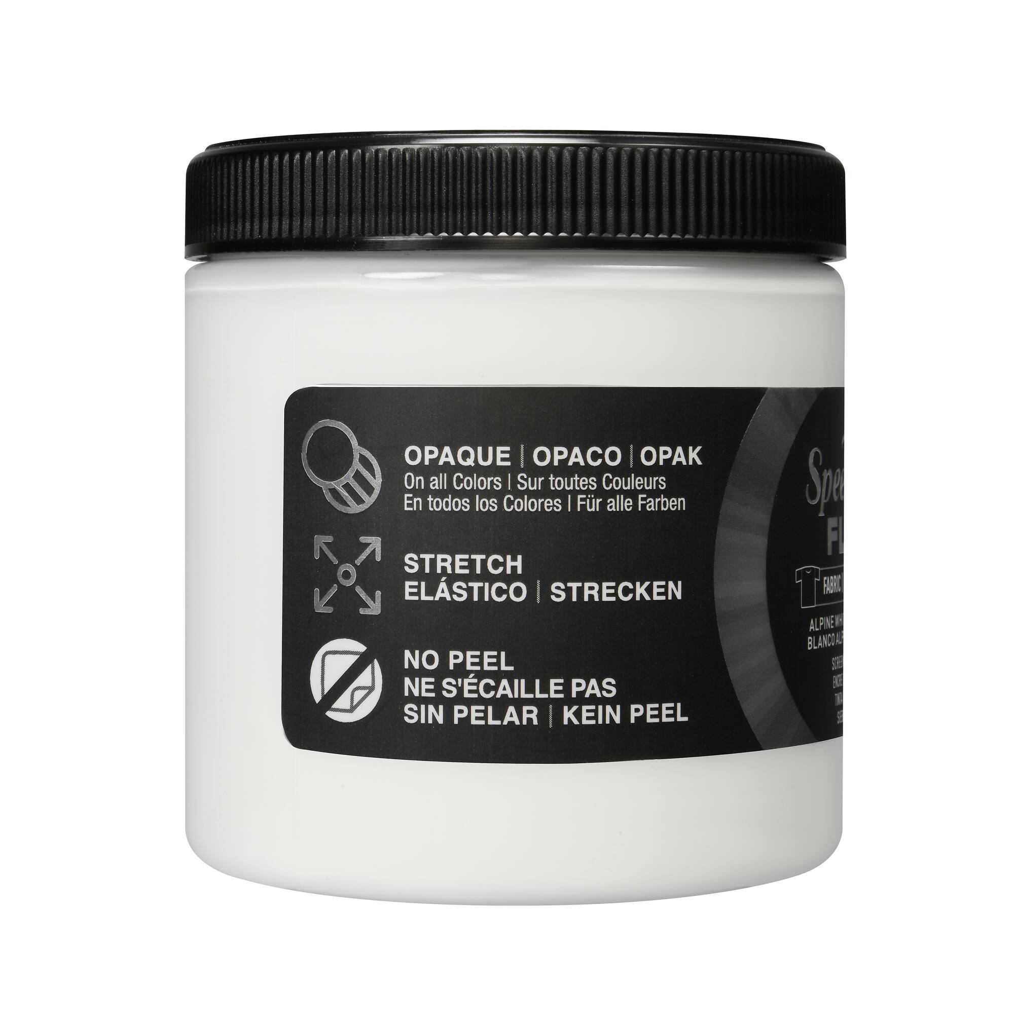 6 Pack: Speedball® Flex™ 8oz. Alpine White Fabric Screen Printing Ink
